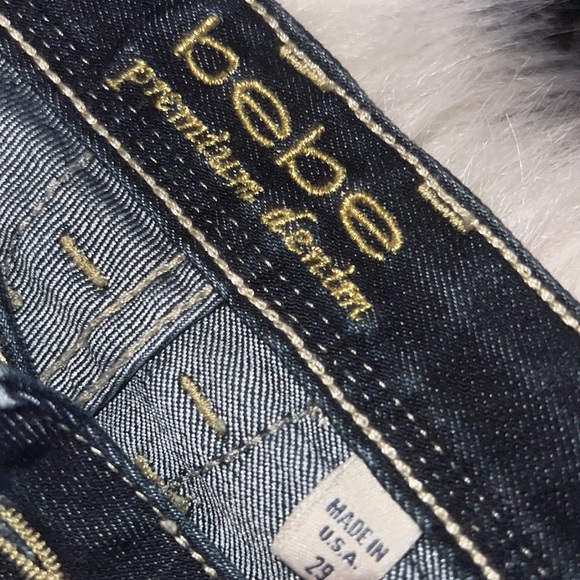 BEBE y2k denim jeans - Picture 4 of 12